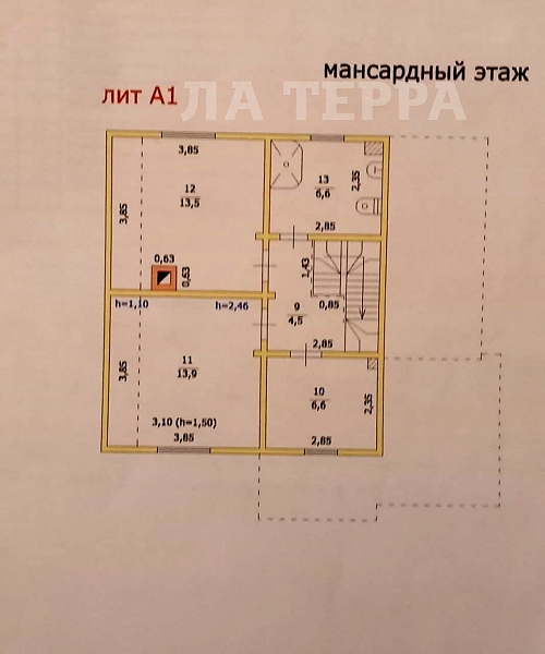 Дом, 135 кв.м., Супонево, Яблоневая, 96 (№70569)