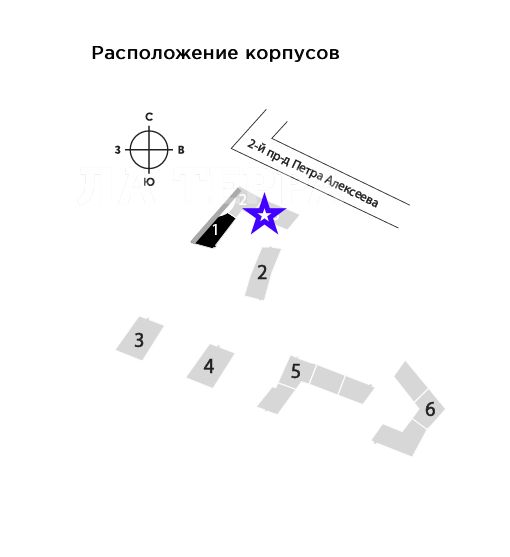 Квартира по адресу: Москва, Можайский, 2-й Петра Алексеева пер, 5 корп 1, общая площадь 37.7 (№69746)