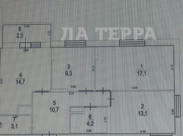 Квартира по адресу: Красногорск, Космонавтов б-р, 17, общая площадь 74.5 (№74107)