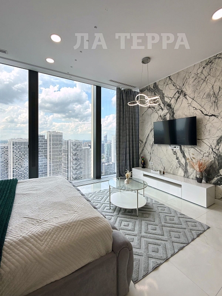 Квартира по адресу: Москва, Пресненский, 1-й Красногвардейский проезд, 22стр1, общая площадь 50.3 (№74480)