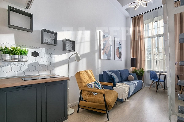 Квартира по адресу: Москва, Клары Цеткин ул, 18к3, общая площадь 32 (№74382)