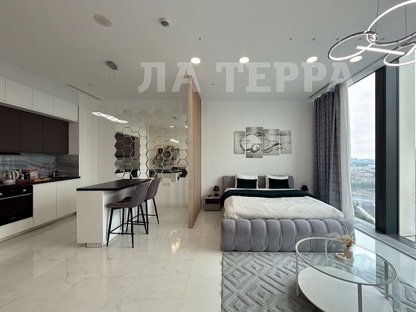 Квартира по адресу: Москва, Пресненский, 1-й Красногвардейский проезд, 22стр1, общая площадь 50.3 (№74480)