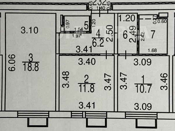Снять 2-к квартиру, 55 кв.м., Москва, Салтыковская ул, 6/1к7 (№74314)