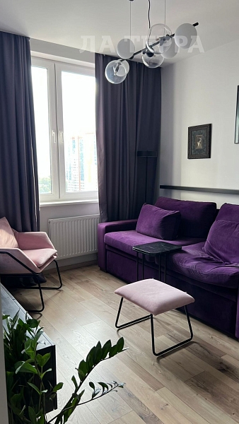 Квартира по адресу: Красногорск, Большая Воскресенская ул, 1, общая площадь 37.6 (№74276)