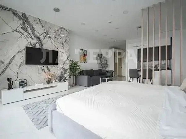 Квартира по адресу: Москва, Пресненский, 1-й Красногвардейский проезд, 22стр1, общая площадь 50.3 (№74480)