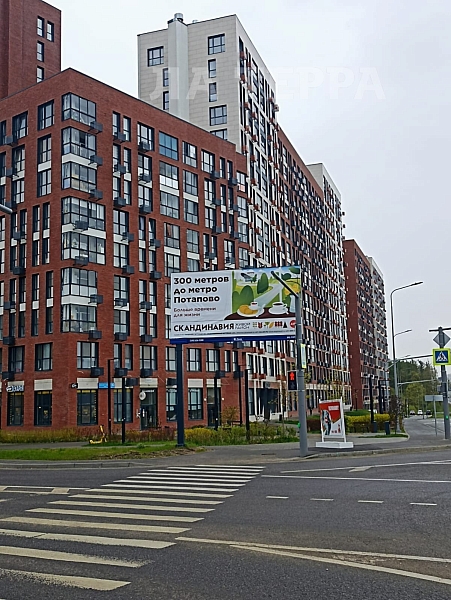 Квартира по адресу: Москва, Александры Монаховой ул, 43к1, общая площадь 29.2 (№74214)