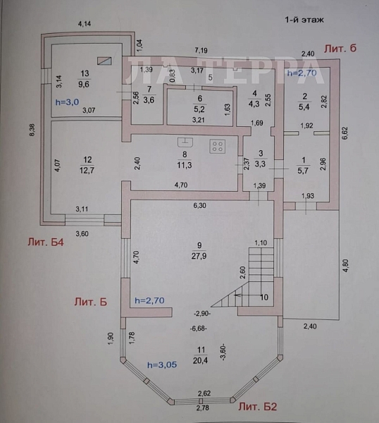 Дом, 184 кв.м., Апрелевка, Карла Маркса ул, 62 (№74392)