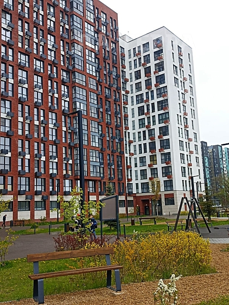 Квартира по адресу: Москва, Александры Монаховой ул, 43к1, общая площадь 29.2 (№74214)