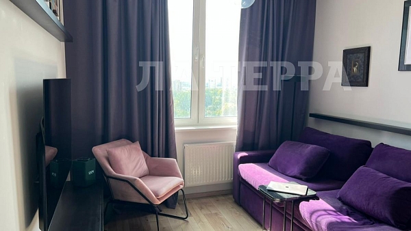 Квартира по адресу: Красногорск, Большая Воскресенская ул, 1, общая площадь 37.6 (№74276)