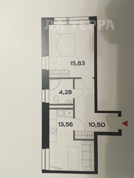 Снять 2-к квартиру, 44 кв.м., Москва, Тропарёво-Никулино, Востряковское ш, 7 стр 3 (№73866)