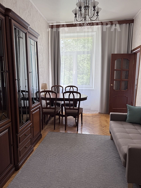 Снять 2-к квартиру, 53 кв.м., Москва, Хамовники, Саввинская наб, 3 (№74525)