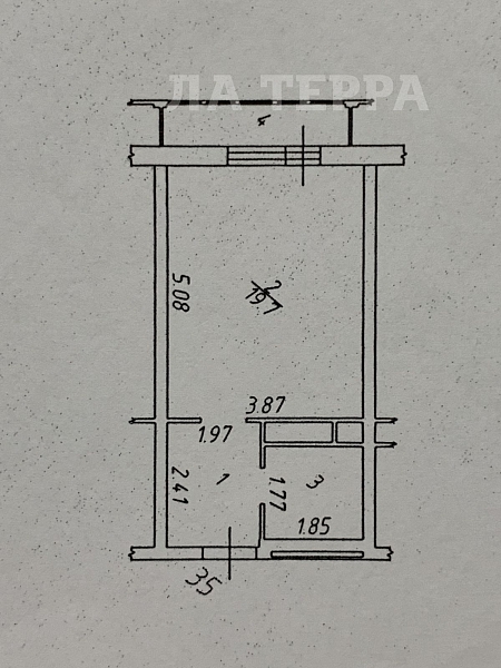 Снять Студия, 28 кв.м., Красногорск, Дачная ул, 5 (№74384)
