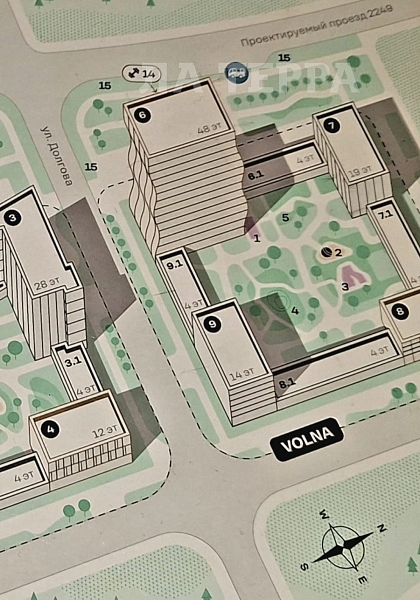 Объект Москва, Покровское-Стрешнево, Вишнёвая ул, 7стр1 	 (№74150)